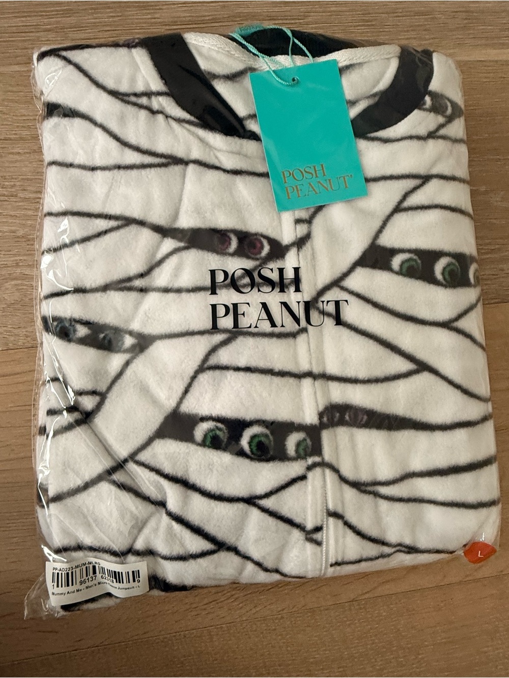 Posh Peanut Men’s Mummy Fleece Jumpsuit